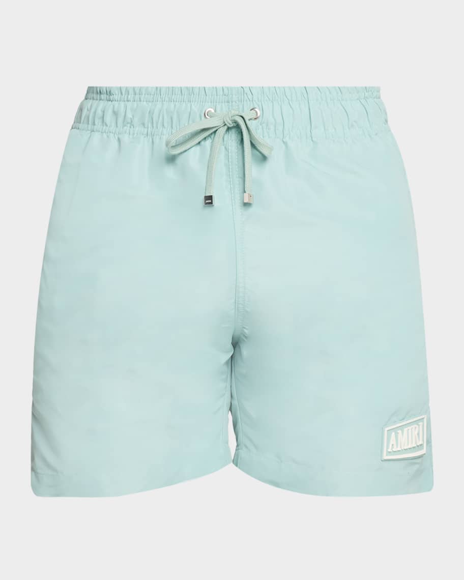 【新品未使用】【定価96,800円】AMIRI SWIM TRUNK XXL Amiri Men's Logo Patch Swim Trunks | Neiman Marcus
