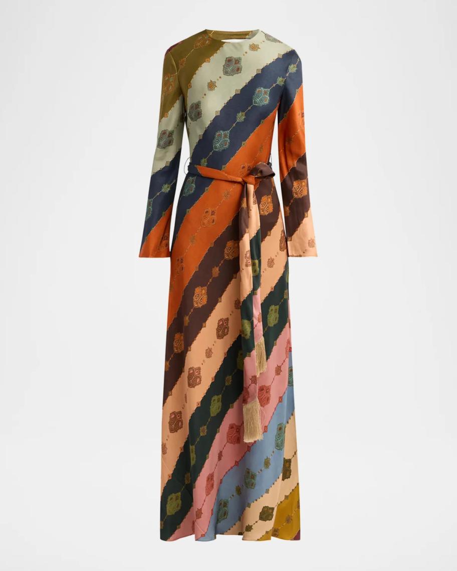Zimmermann Ascent Bias-Cut Maxi Dress | Neiman Marcus