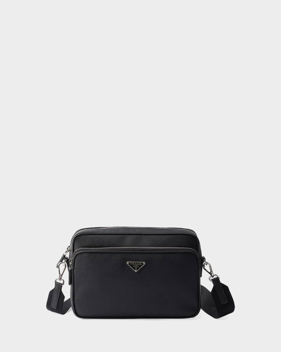 つ*め様 Saffiano Leather Shoulder Bag Prada Saffiano Leather Shoulder Bag | Neiman Marcus