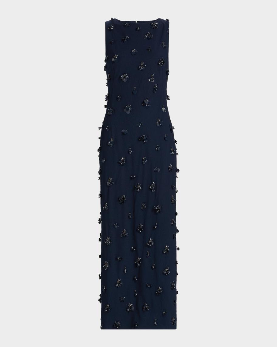 SIMKHAI Women's Claudia Embellished Maxi Dress - Blue - Size 12