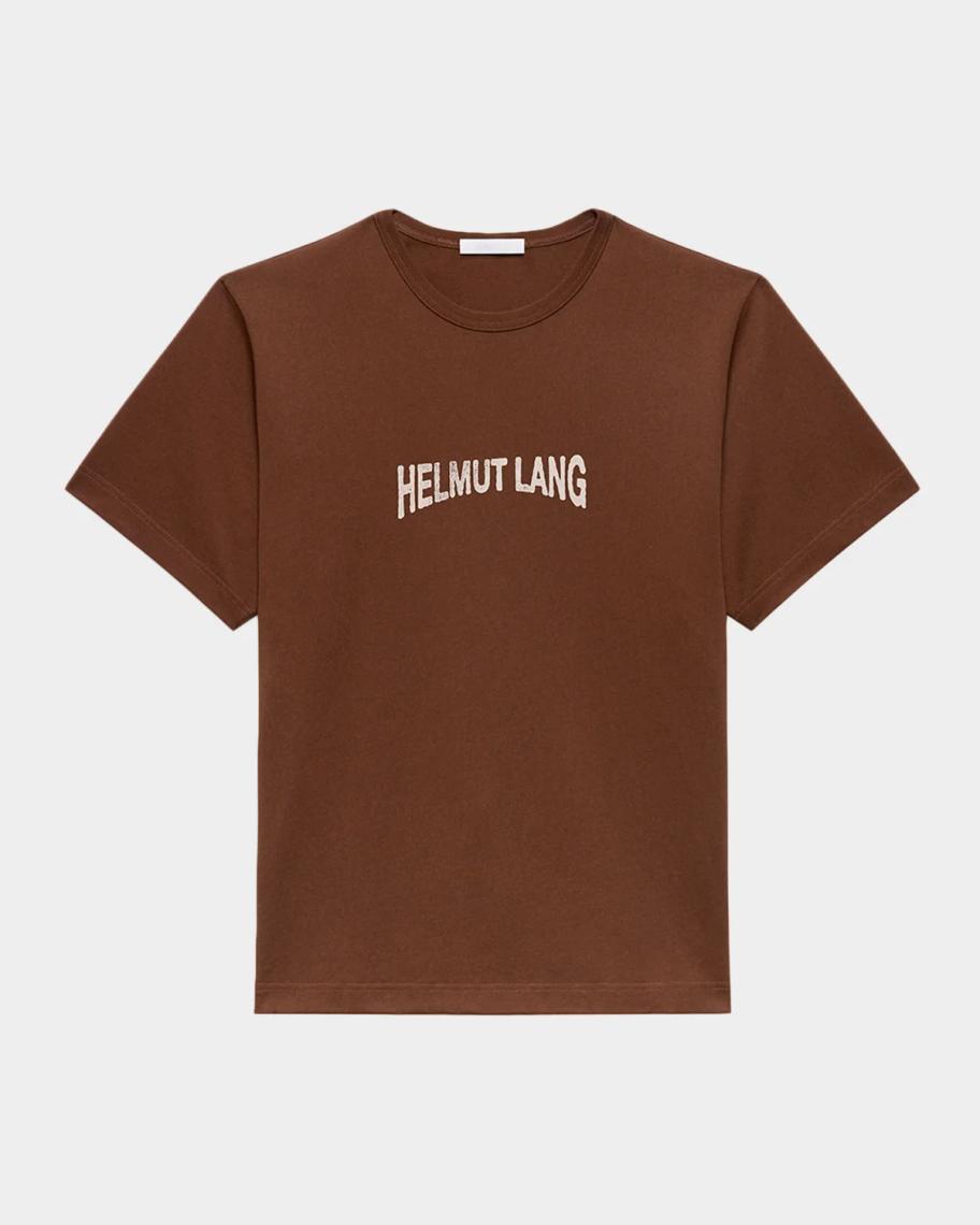 Helmut Lang Men's Logo T-Shirt | Neiman Marcus