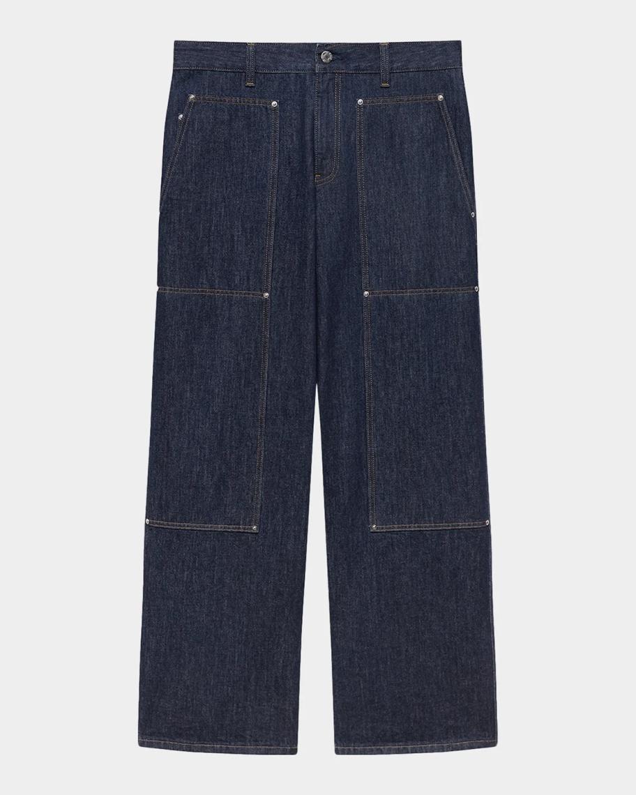 Helmut Lang Dark Wash Carpenter Jeans | Neiman Marcus