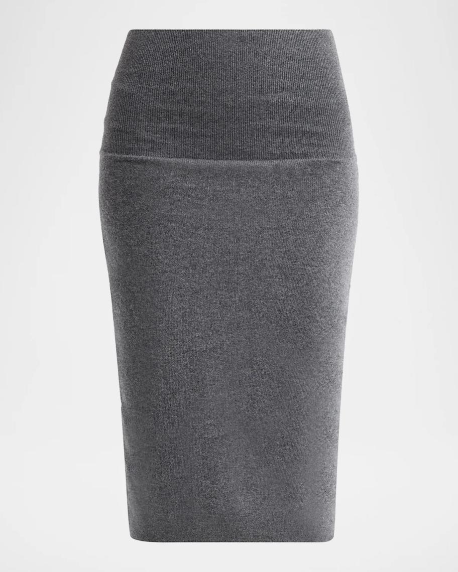 Stella McCartney Wool Knit Midi Pencil Skirt | Neiman Marcus