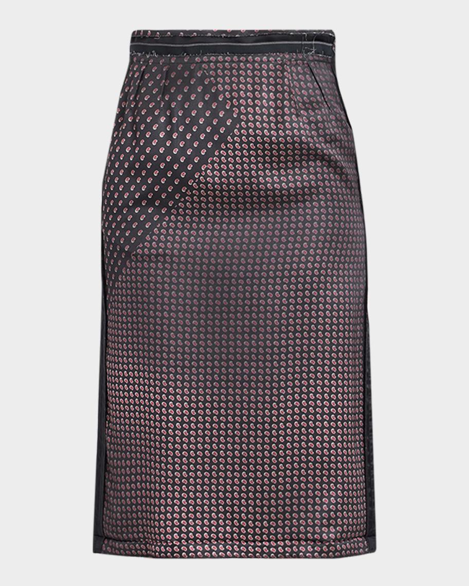MM6 Maison Margiela Paisley Pencil Midi Skirt | Neiman Marcus