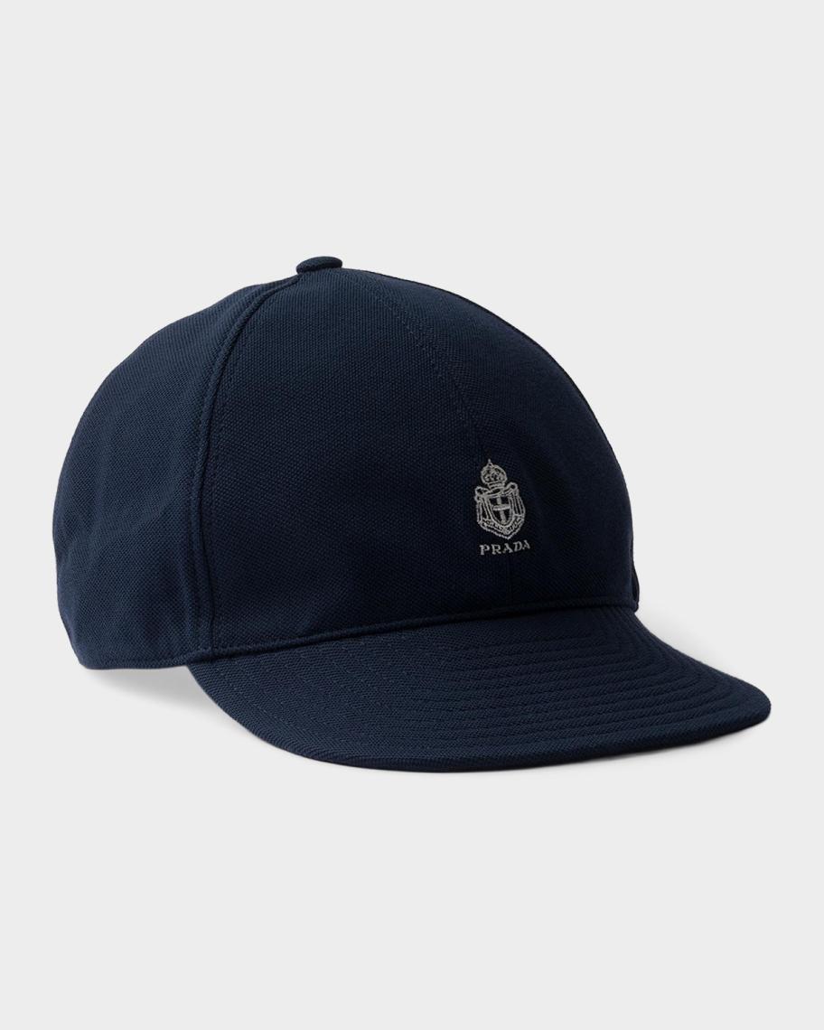 Prada Old Pique Baseball Cap | Neiman Marcus