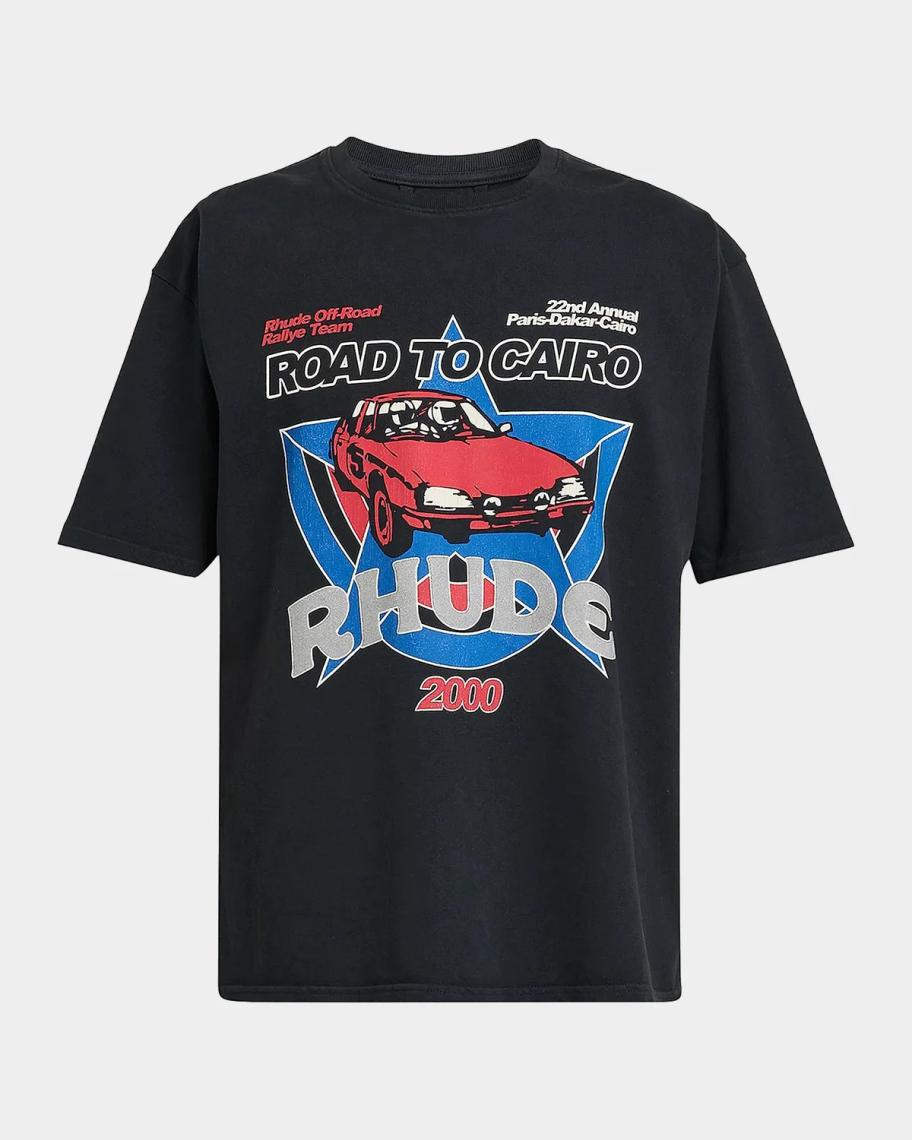 Rhude Men's Road To Cairo Graphic T-Shirt | Neiman Marcus