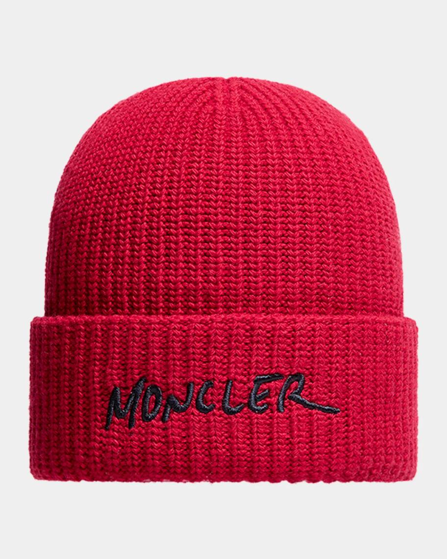 MONCLER キッズL ZARA kids カシミヤ　ニットキャップ　セット Moncler Kid's Embroidered Logo Wool & Cashmere Beanie, Size 4-14