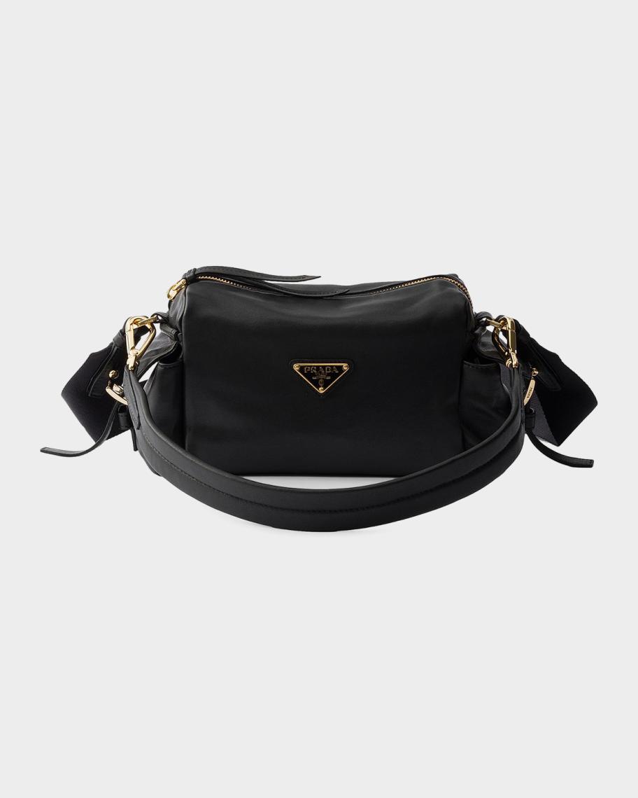 PRADA ショルダーバッグ shoulder bag ブラック Prada Explore Small Nappa Leather Shoulder Bag | Neiman Marcus