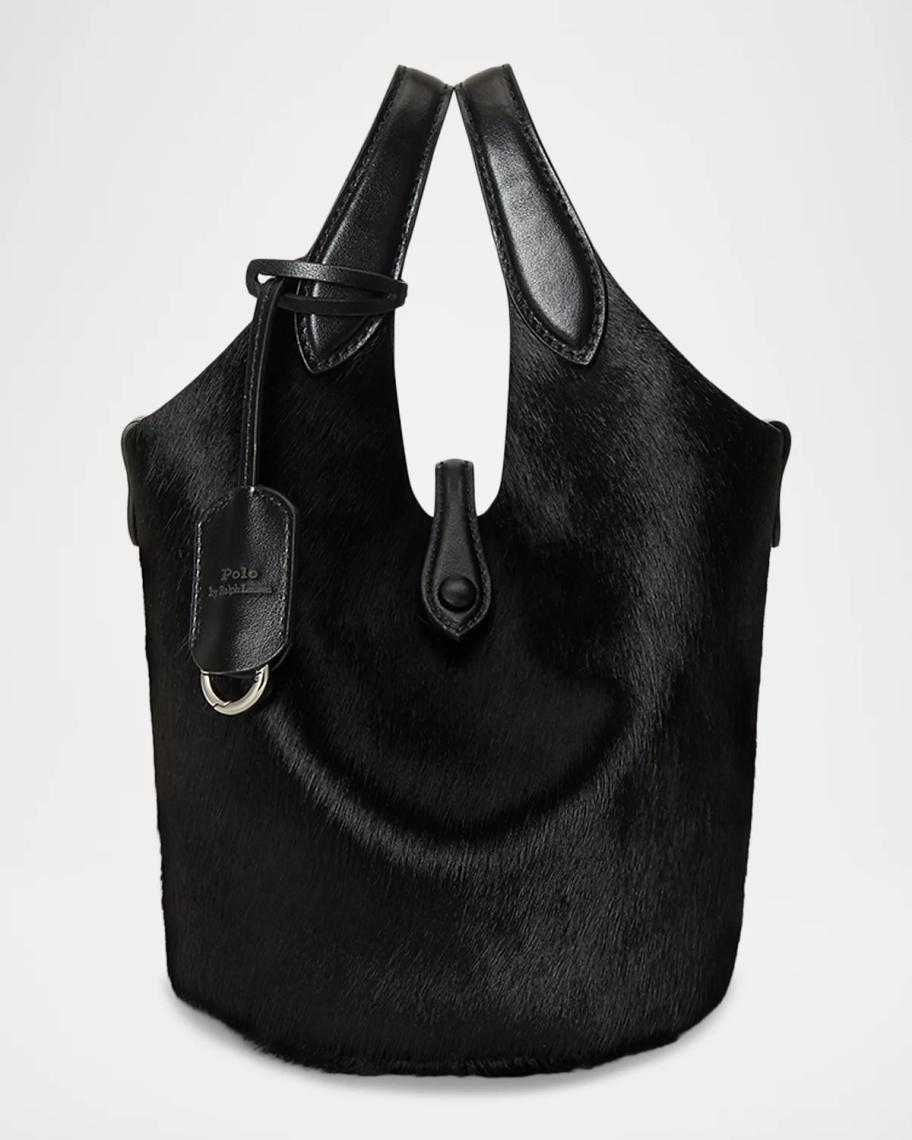 Polo Ralph Lauren Polo Play Haircalf Tote Bag | Neiman Marcus