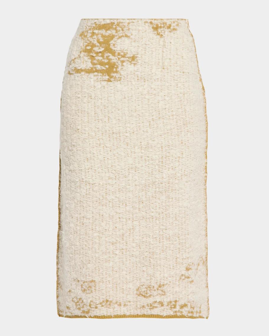 MM6 Maison Margiela Acid Knit Midi Skirt | Neiman Marcus
