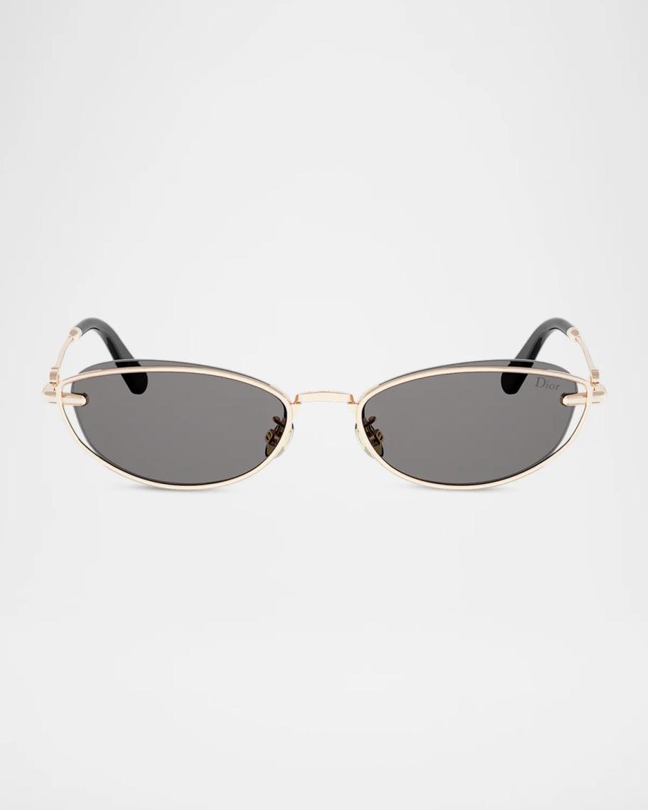 DIOR☆オードパルファン☆カシミヤ☆50ml Dior Petit CD 54MM Oval Sunglasses | Neiman Marcus