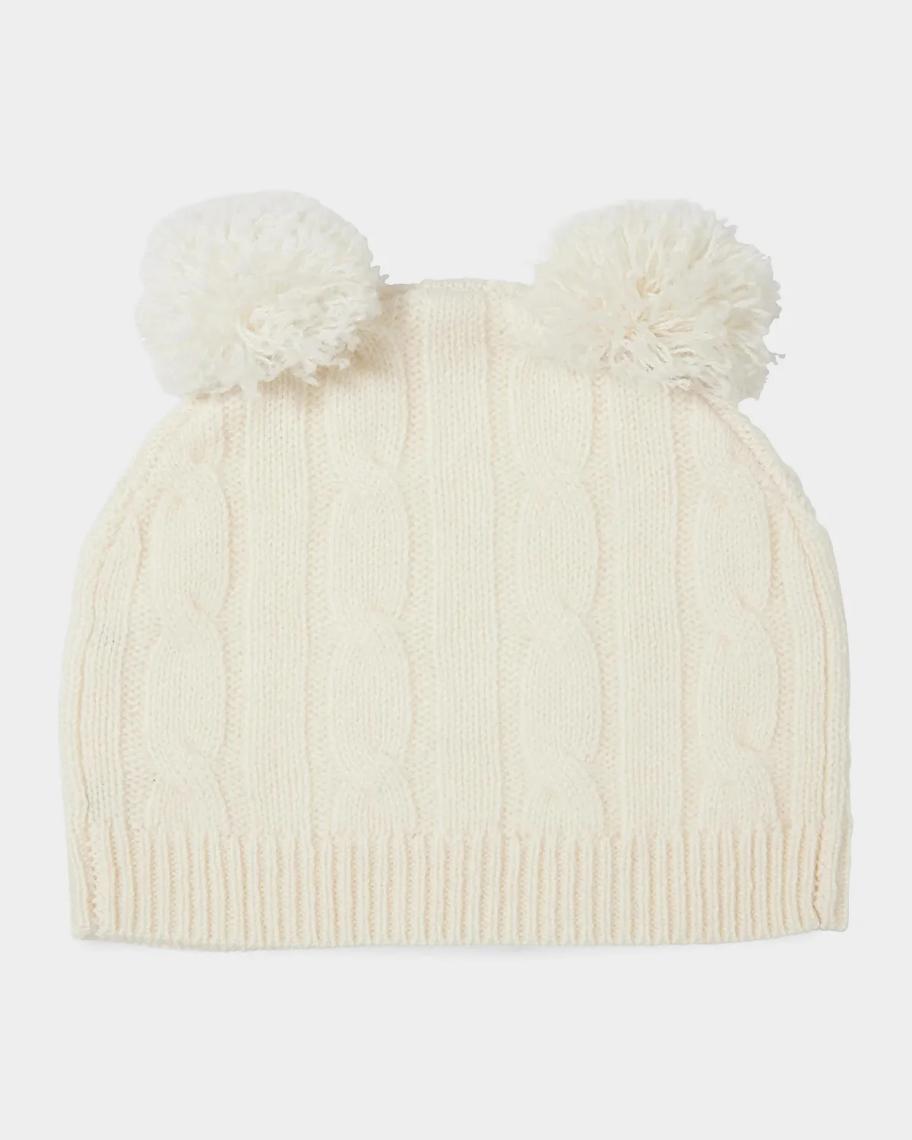 Sofia Cashmere Baby's Cashmere Pom Pom Beanie | Neiman Marcus