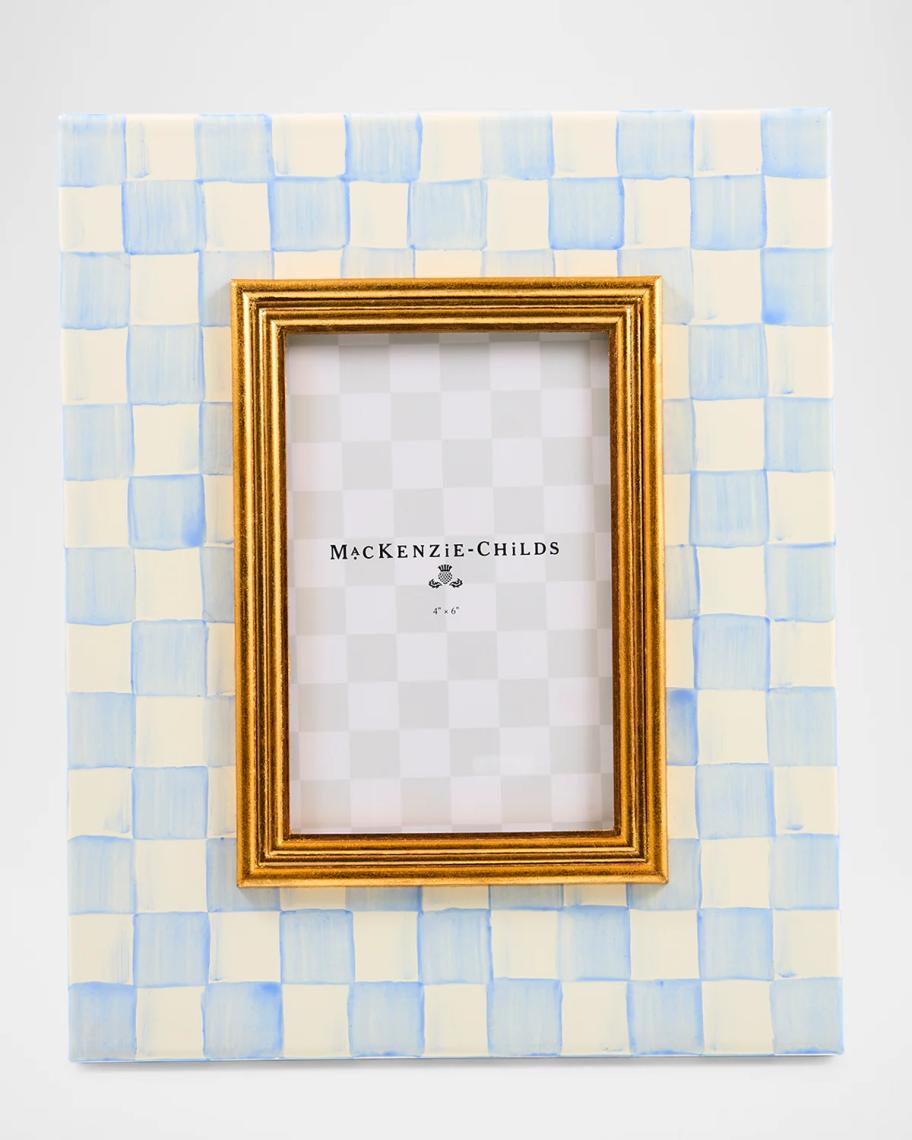 MacKenzie-Childs Sky Check 4