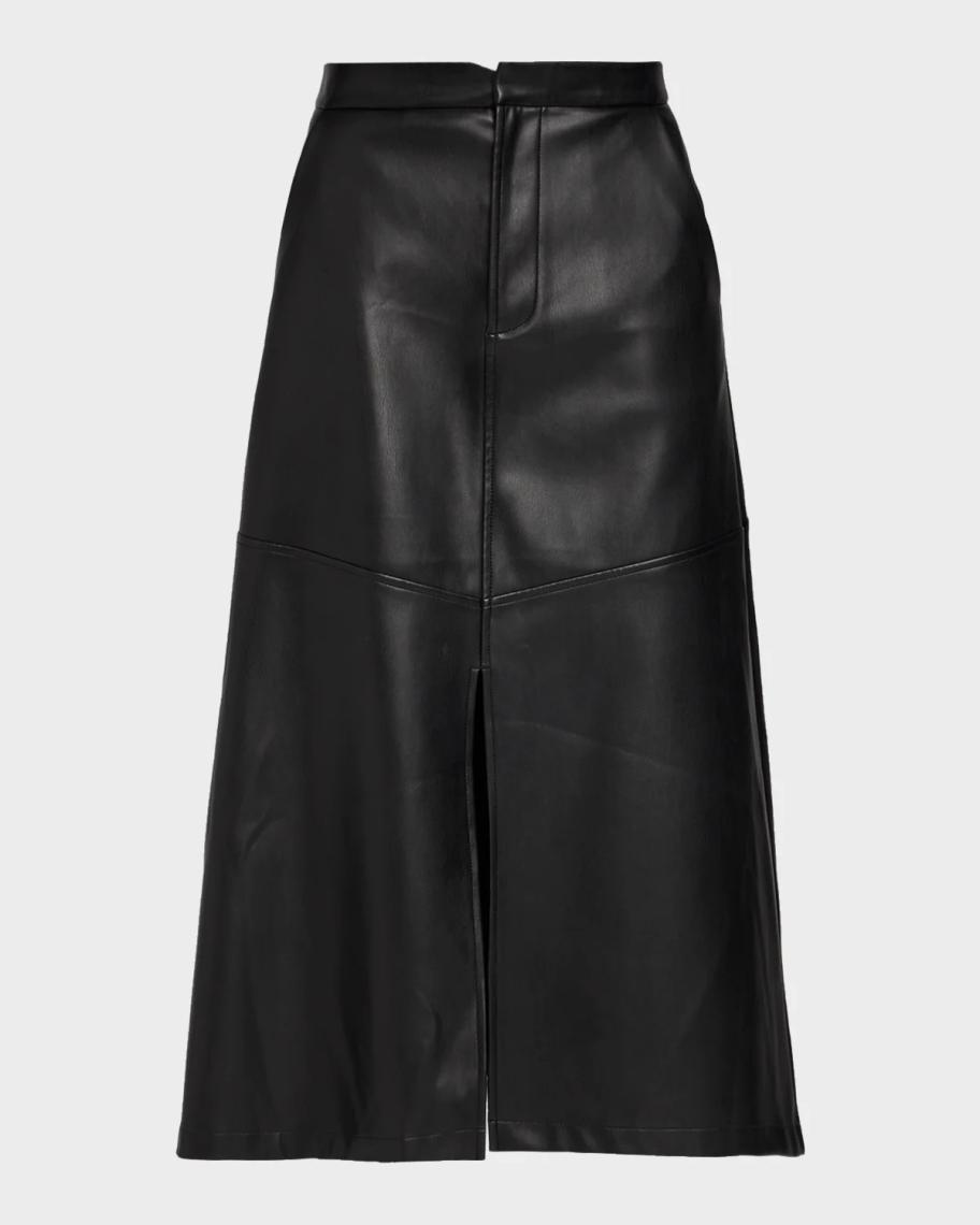 L'AGENCE Robyn A-Line Midi Skirt | Neiman Marcus