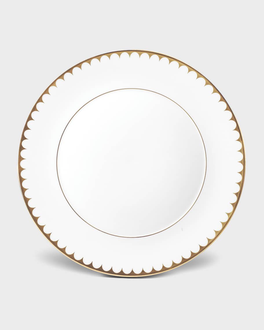 L'Objet Aegean Filet Gold Dinner Plate