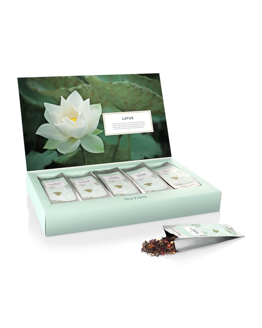 Tea Forte Lotus Single Steep Sampler Neiman Marcus
