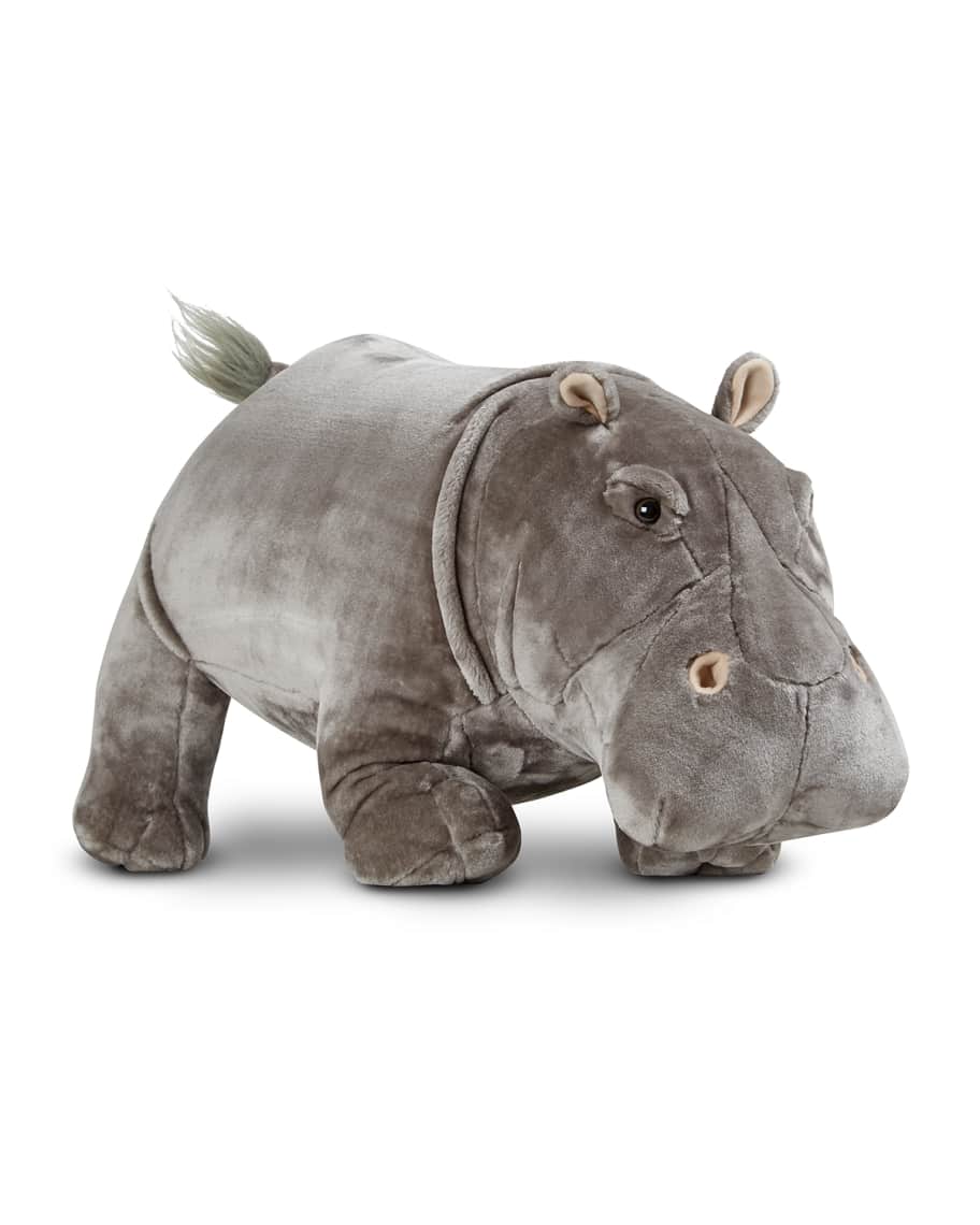 Melissa and doug plush hippo cheap