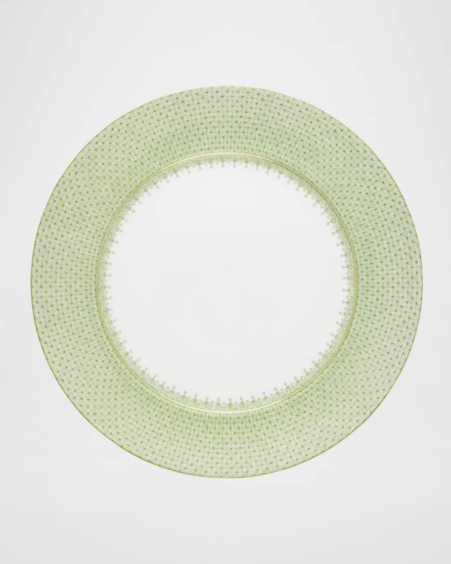Mottahedeh Green Apple Charger/Buffet Plate