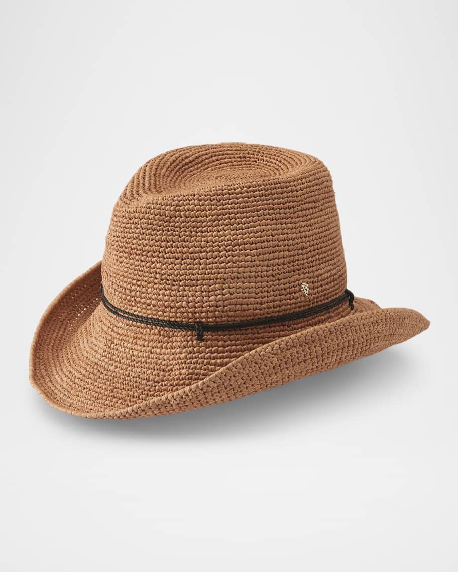 HELEN KAMINSKI☆ブラウン BELEN Helen Kaminski Belen Raffia Cowboy Hat | Neiman Marcus