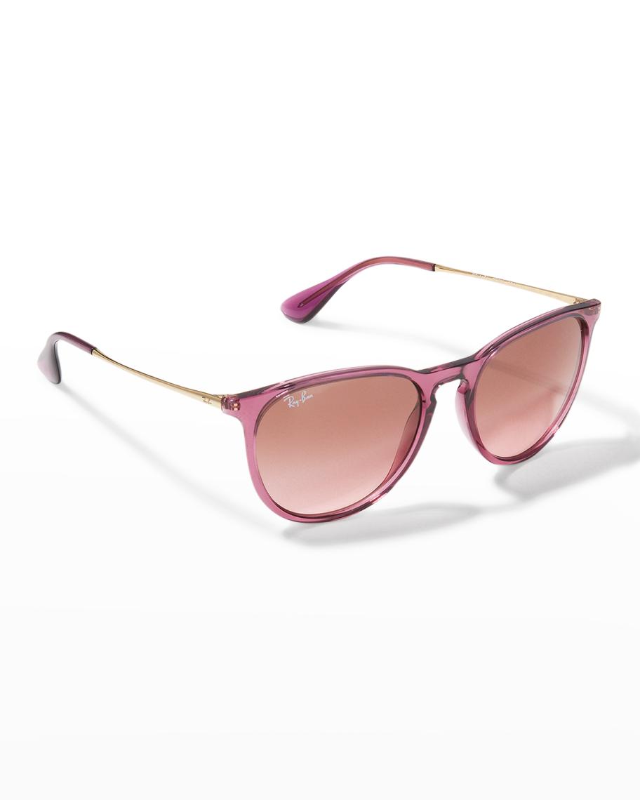 Ray-Ban Gradient Keyhole Nose Bridge Sunglasses | Neiman Marcus