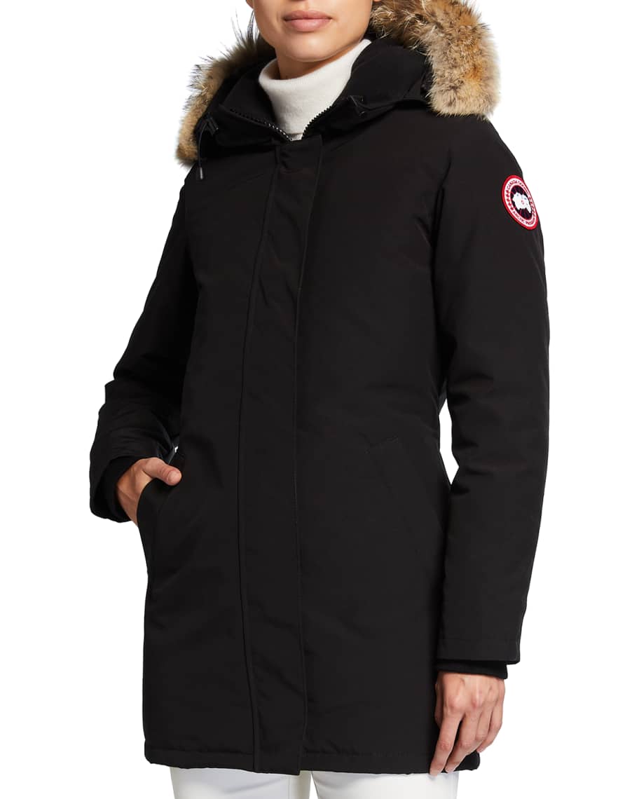 Canada Goose Victoria Fur-Hood Parka Jacket | Neiman Marcus