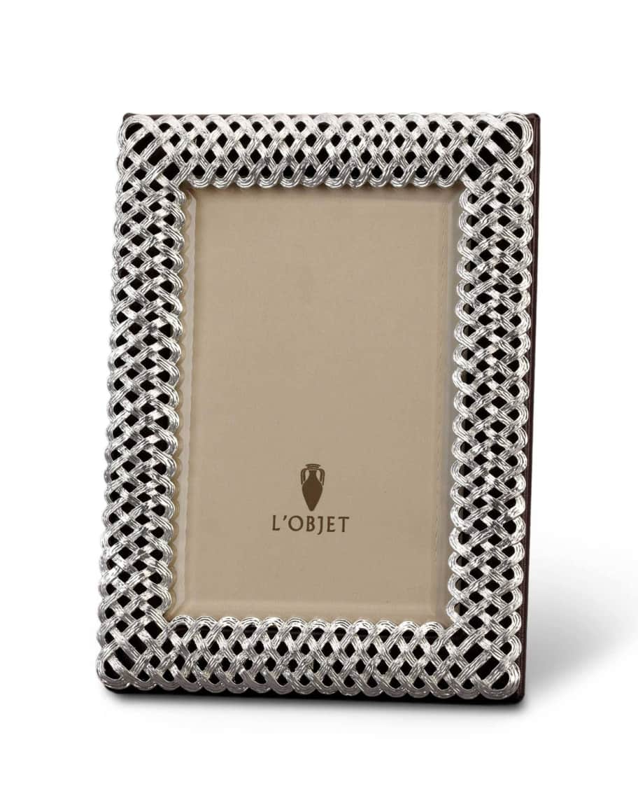 Platinum Braid 5" x 7" Picture Frame