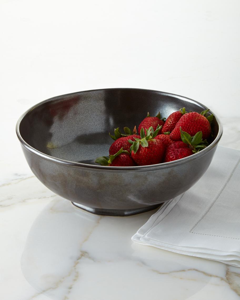 Pewter Stoneware Coupe Pasta/Soup Bowl - By Juliska main image 0