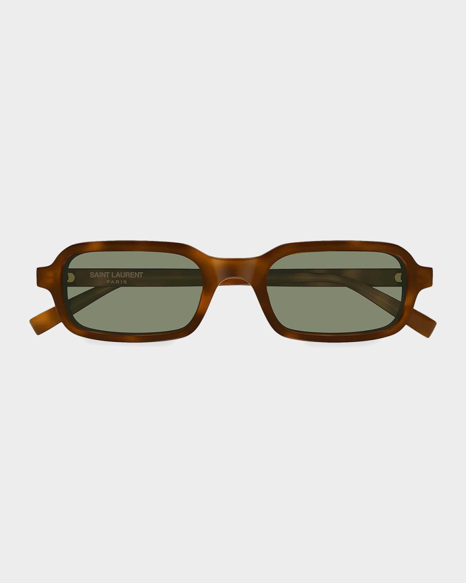 Saint Laurent 51MM Rectangular Sunglasses | Neiman Marcus