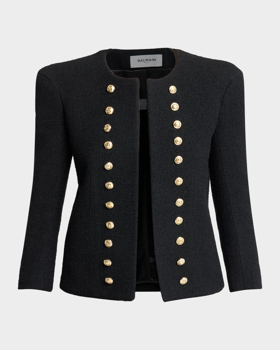 Brunello Cucinelli Monili-Trim Cotton-Silk Zip Hoodie | Neiman Marcus