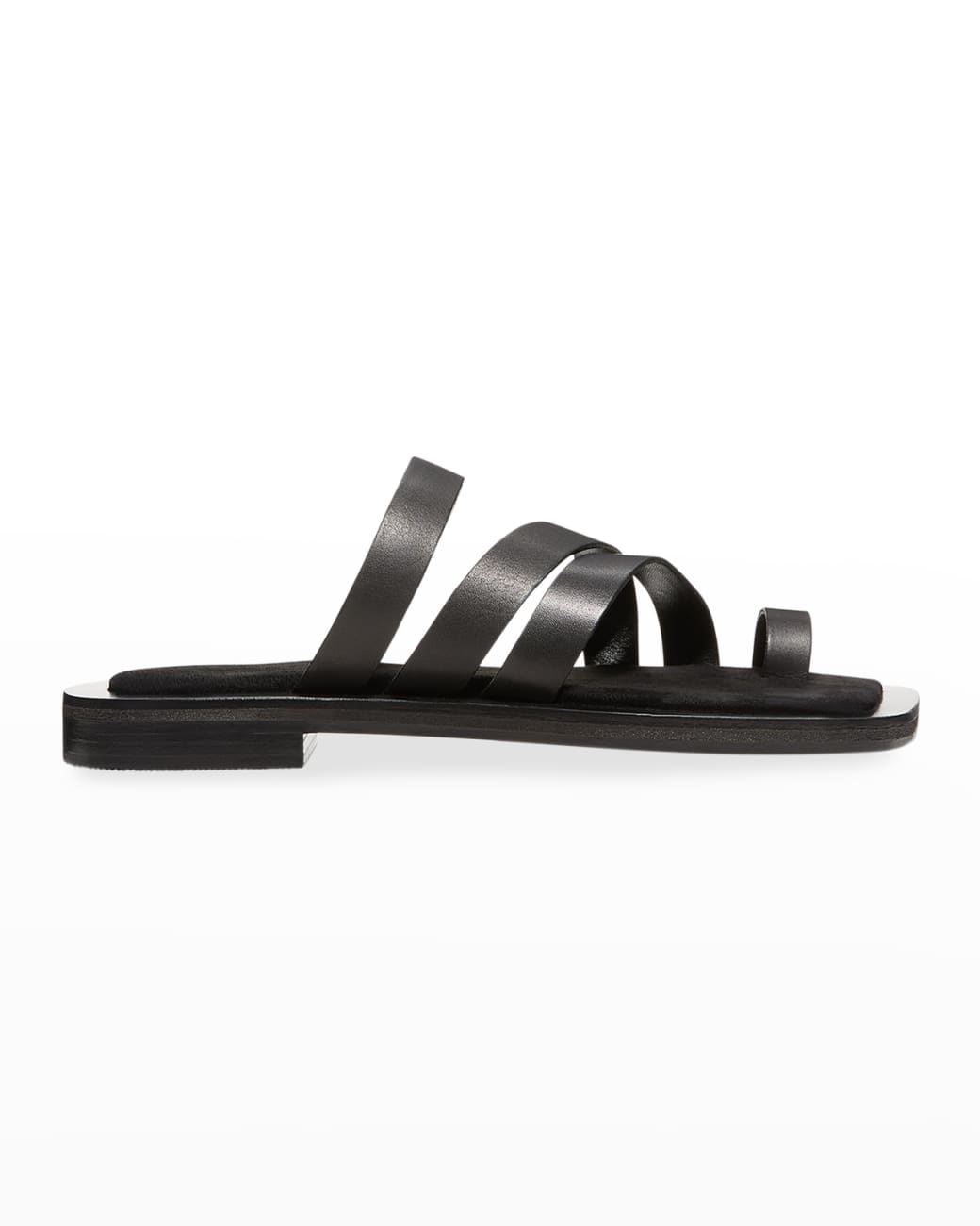A.EMERY LIAM LEATHER THONG SANDALS,PROD239880372