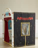 Image 2 of 3: Wonder & Wise Theater Playhouse with Plush Microphone