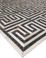 Image 1 of 3: Exquisite Rugs Finnegan Hairhide Rug, 5' x 8'