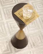 Image 2 of 5: John-Richard Collection Hourglass Martini Side Table
