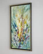Image 3 of 3: John-Richard Collection "Gladiolus" by Jinlu Original Oil Painting
