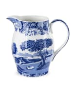Image 1 of 2: Spode Blue Italian Pitcher