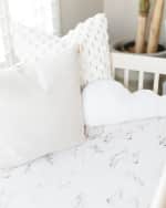 Image 3 of 5: Oilo Studio Llama Jersey Crib Sheet