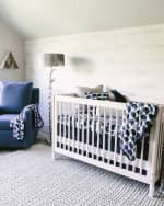 Image 3 of 4: Oilo Studio Elephant Jersey Cuddle Blanket