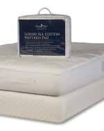 Image 2 of 2: Royal-Pedic Luxury All Cotton Mattress Pad - Twin XL