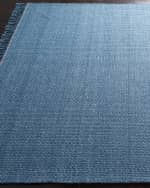 Image 2 of 3: Lauren Ralph Lauren Amalie Blue Hand-Woven Flat Weave Rug, 3' x 8'