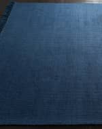 Image 2 of 2: Lauren Ralph Lauren Amalie Navy Hand-Woven Flat Weave Rug, 8' x 10'