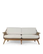 Image 4 of 5: Palecek Loretta Outdoor Sofa