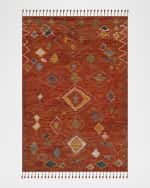 Image 1 of 5: Lauren Ralph Lauren Nahla Currant Hand-Knotted Rug, 8' x 10'