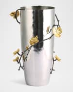 Image 2 of 2: Michael Aram Gold Orchid Centerpiece Vase