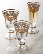 Image 1 of 10: Arte Italica Vetro Gold Wine Glass