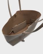 Image 5 of 6: Saint Laurent Shopping Bag East-West Tote in Smooth Leather