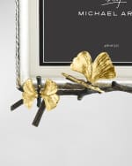 Image 3 of 4: Michael Aram Butterfly Ginkgo Easel Frame