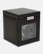 Image 4 of 5: WOLF Viceroy Single Watch Winder with Storage
