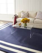 Image 2 of 3: Ralph Lauren Home Fitzgerald Border Rug, 10' x 14'
