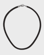 Image 1 of 5: LAGOS Black Caviar Rope Necklace, 16"L