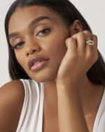 Image 2 of 5: LAGOS Newport 18K Gold Diamond Knot Ring